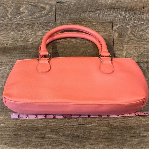 Primewear Coral Wine Clutch to go insulated Handbag with wine opener NWOT - Picture 3 of 8